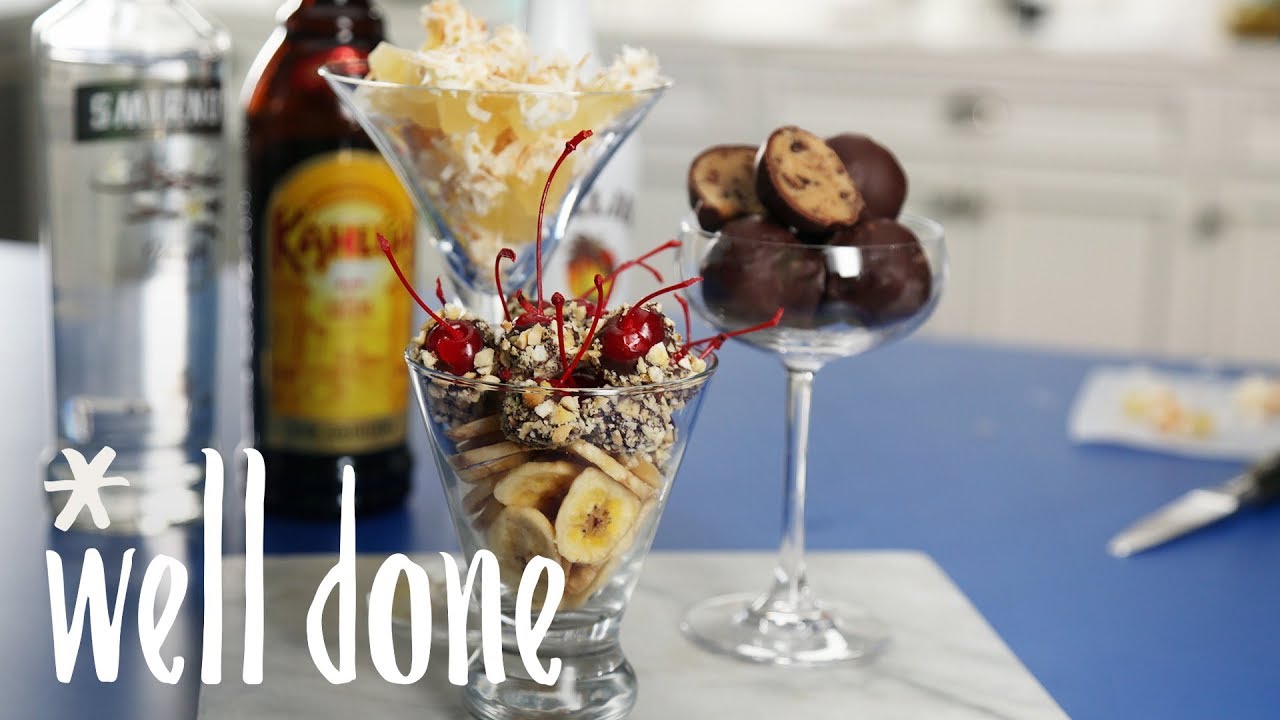 How to Make 3 Boozy Bites | Dessert Recipes | Well Done