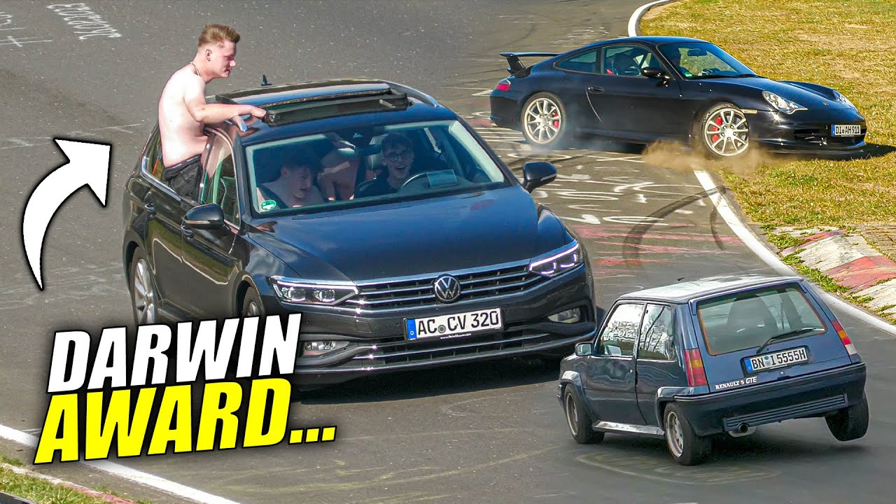 NÜRBURGRING Highlights, DANGEROUS Actions, Spins, FAILS & More! Touristenfahrten Nordschleife