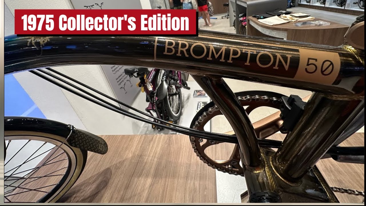 Brompton 1975 Edition &ndash; The Ultimate Collector&rsquo;s Bike Signed by Will Butler-Adams 