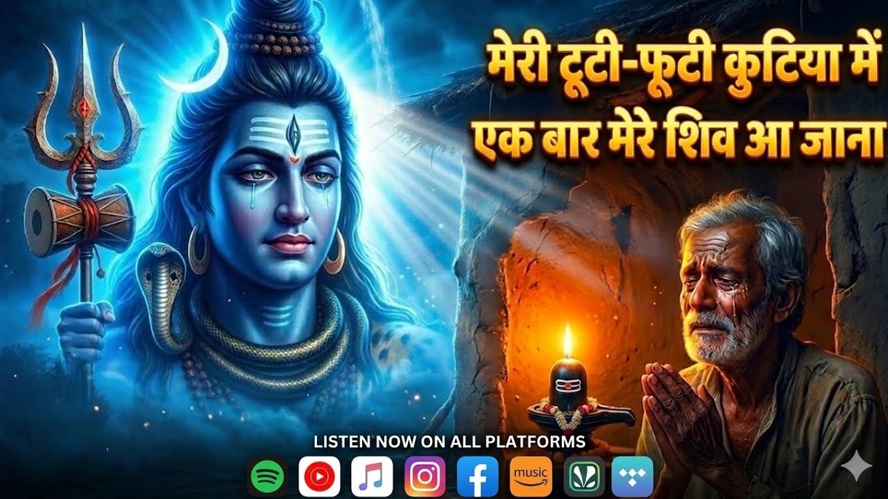 “मेरी टूटी-फूटी कुटिया में एक बार मेरे शिव आ जाना 🙏 | रुला देने वाला शिव भजन” New Shiv Bhajan 2026
