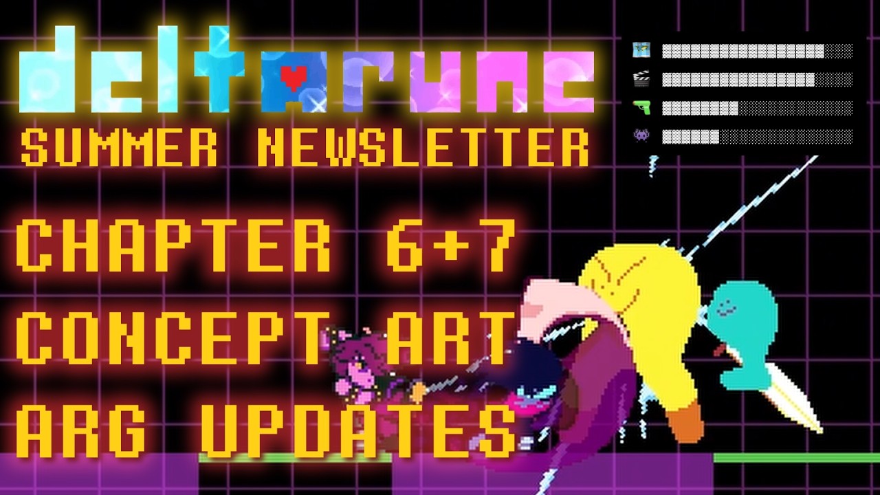 DELTARUNE SUMMER NEWSLETTER + ARG UPDATE (Readthrough, Analysis, Commentary)