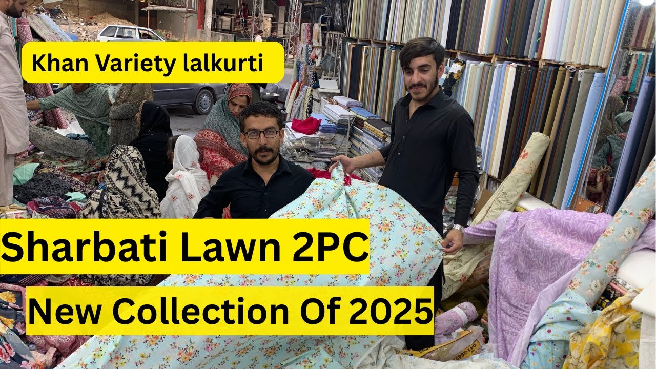 Sharbati Lawn 2PC Printed |Quality Lawn| Khan Variety |