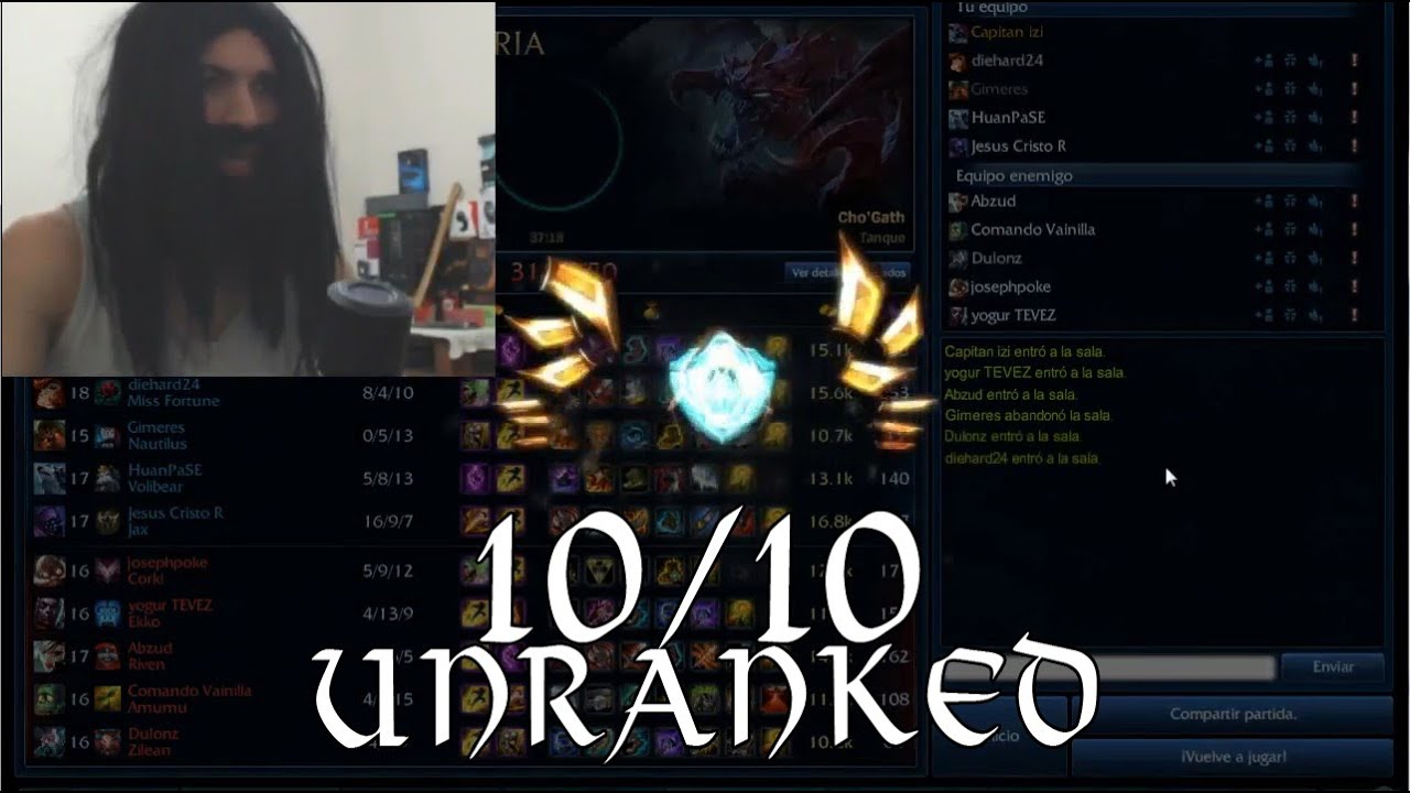 Unranked LAS 10/10 || PERO MIRA EN DONDE QUEDE LPM
