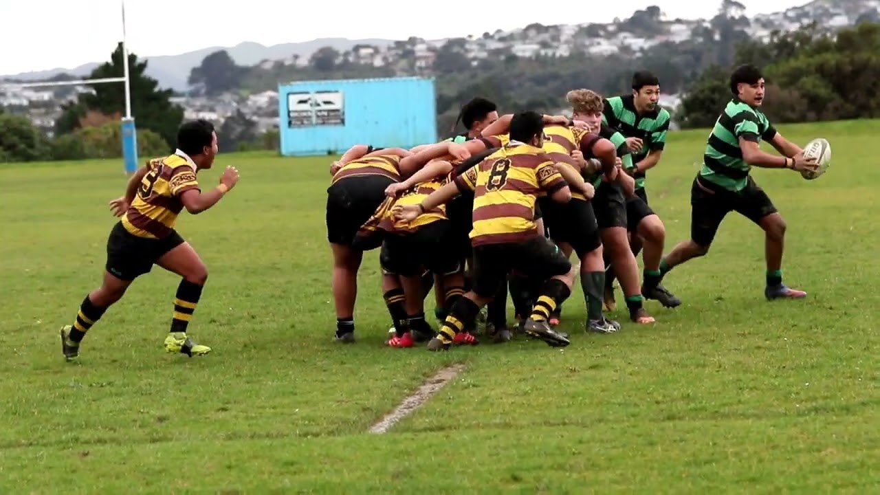 Wainuiomata High School 1st XV vs Porirua 1st XV.