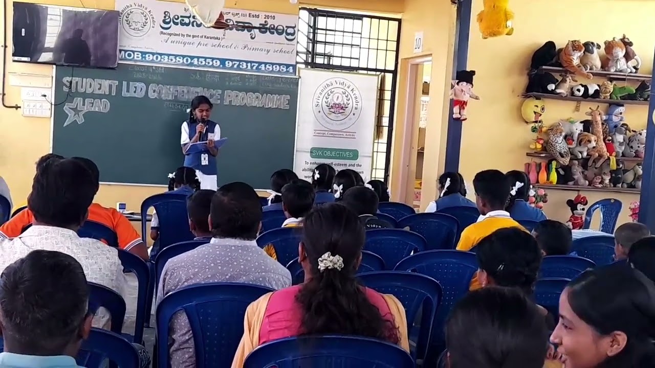 Seminar Programme by SVK 7th Std Students Subject: Hindi #srivanithavidyakendra #school #seminar 