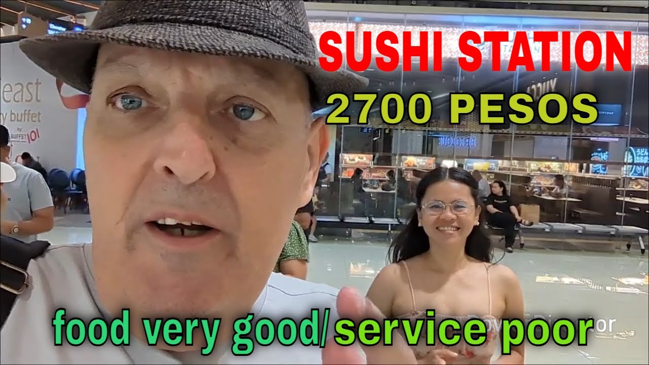Life Vlog 641// We eat at SUSHI STATION SM ECOLAND DAVAO CITY PHILIPPINES 