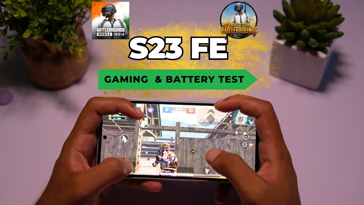 Samsung Galaxy S23 FE BGMI/PUBG Test 🔥 Samsung S23 FE Gaming Test 2024