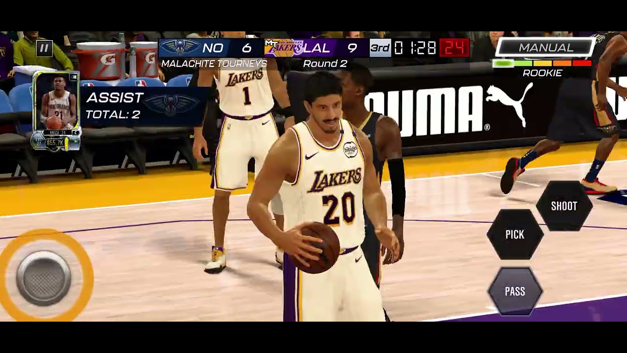 NBA 2K  Mobile Game 1 Round 2 Malachite 
