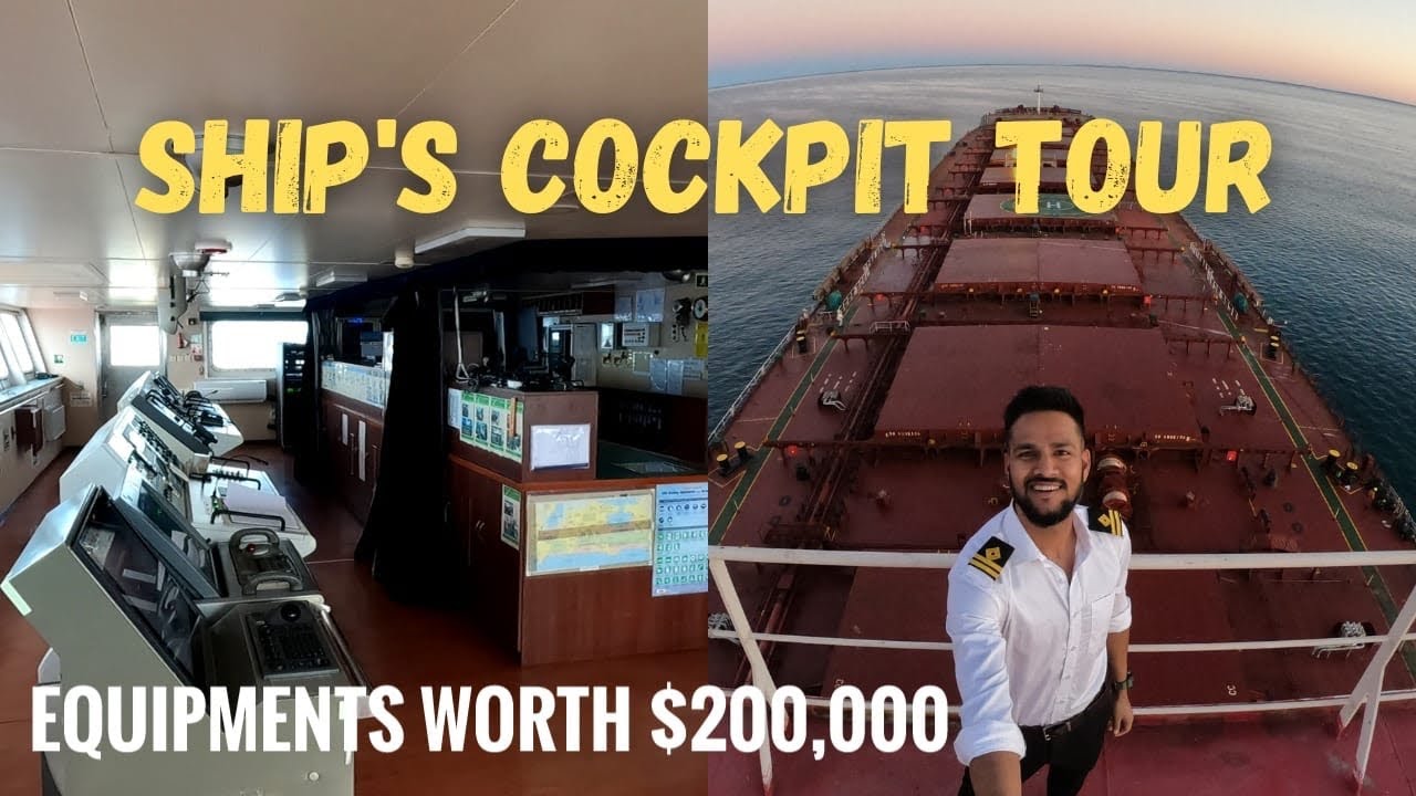 What is inside a Ship's Cockpit ?? | Tour of Navigation Bridge of a Megaship | Horizon Tales