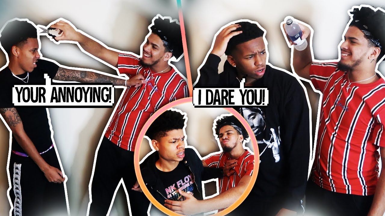 BEING EXTREMELY ANNOYING TO MY FRIENDS 😂 Ft. SlimeMafia *GONE WRONG*