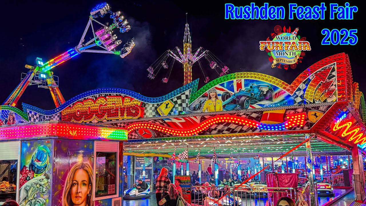 Rushden Feast Fair September 2025 | Reduced Price Night!