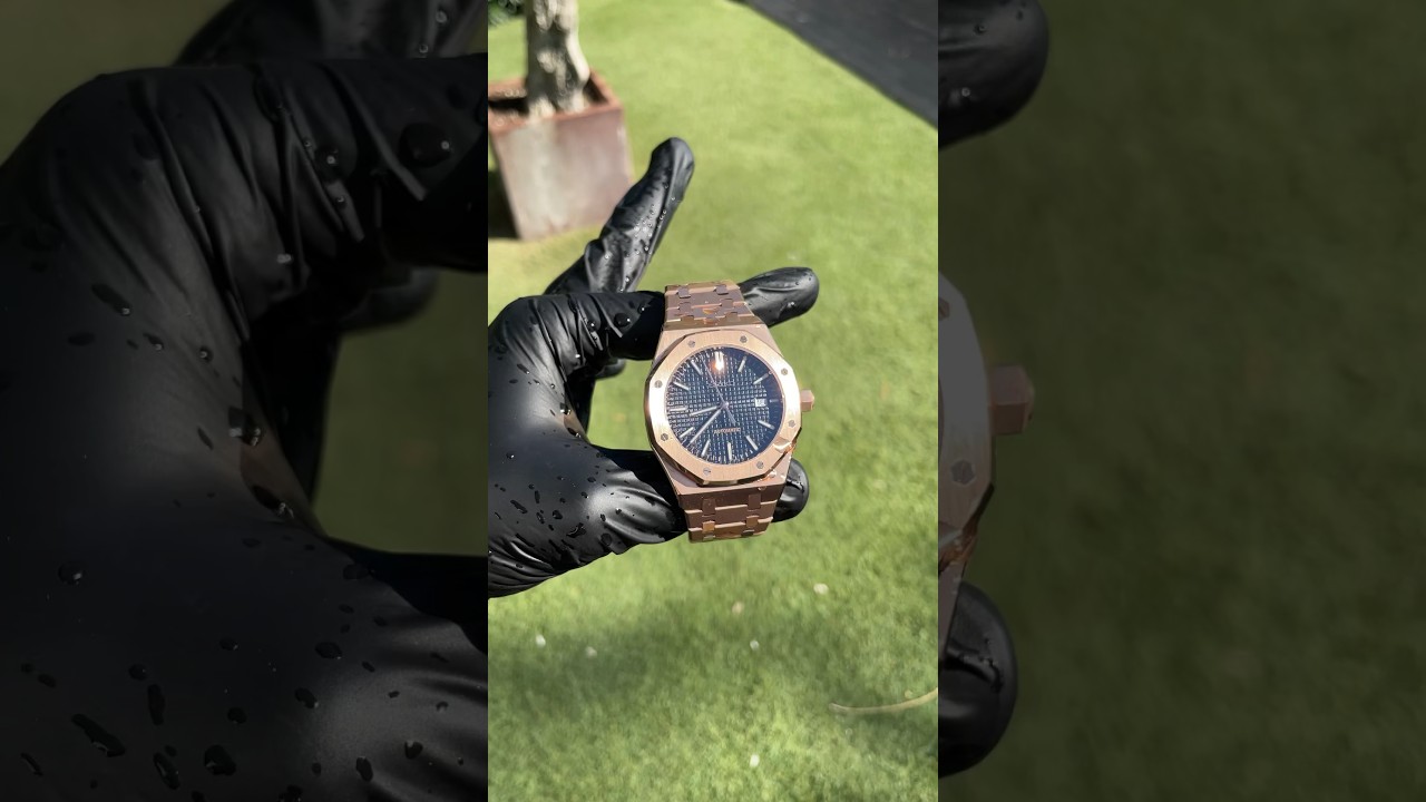 This modified Seiko Royal oak style is crazy.