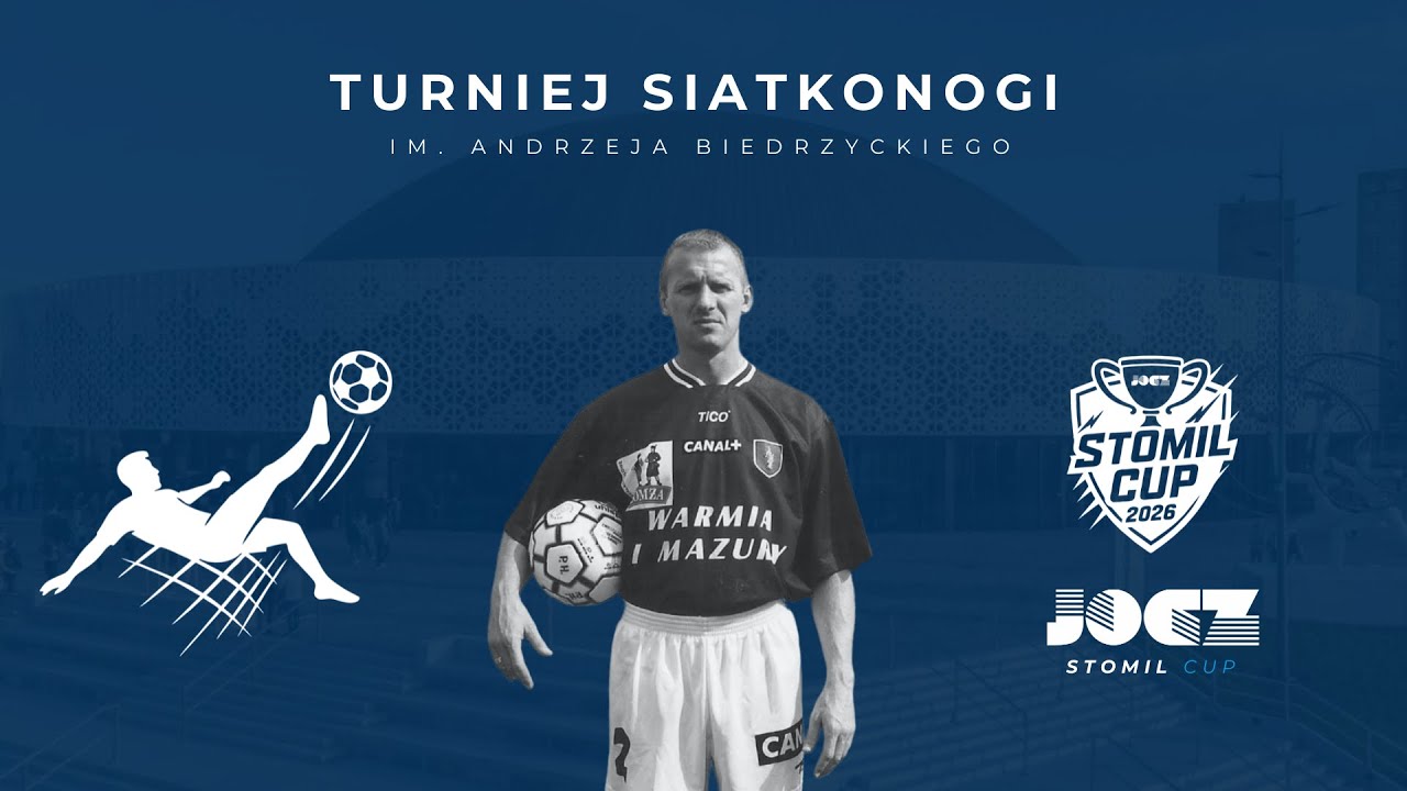 🏆 JOCZ Stomil Cup 2026 ⬜🟦 | Turniej siatkonogi im. Andrzeja Biedrzyckiego (23.01.2026 r.)