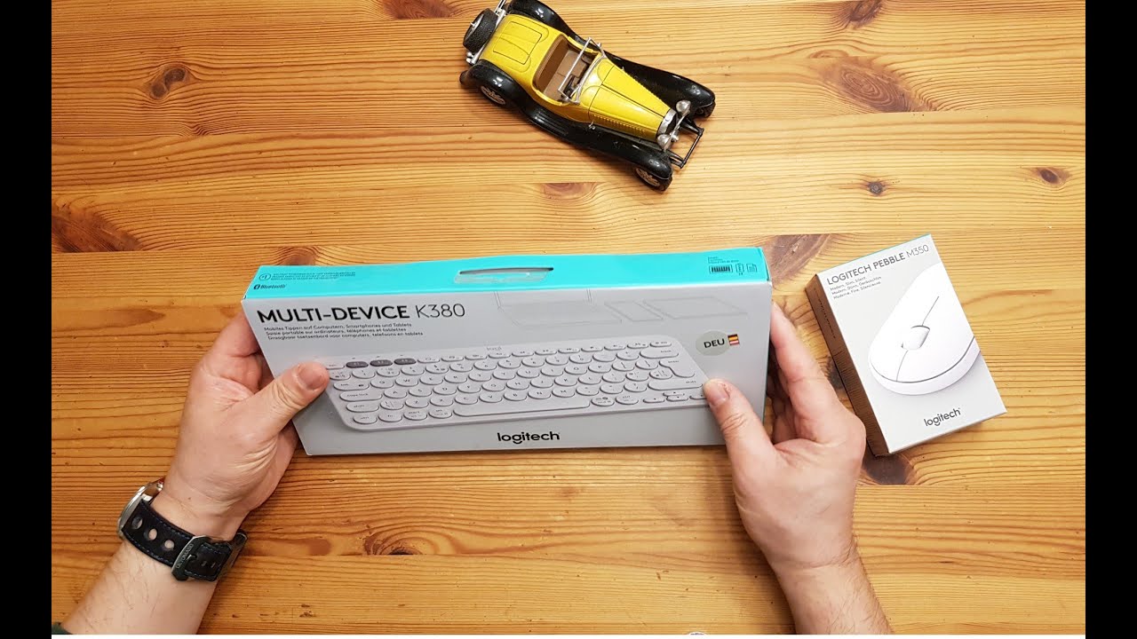 로지텍 K380 무선 키보드+M350 패블 무소음 마우스 언박싱!  LOGITECH  K380 Bluetooth Keyboard+M3850 Pebble Mouse Unboxing.