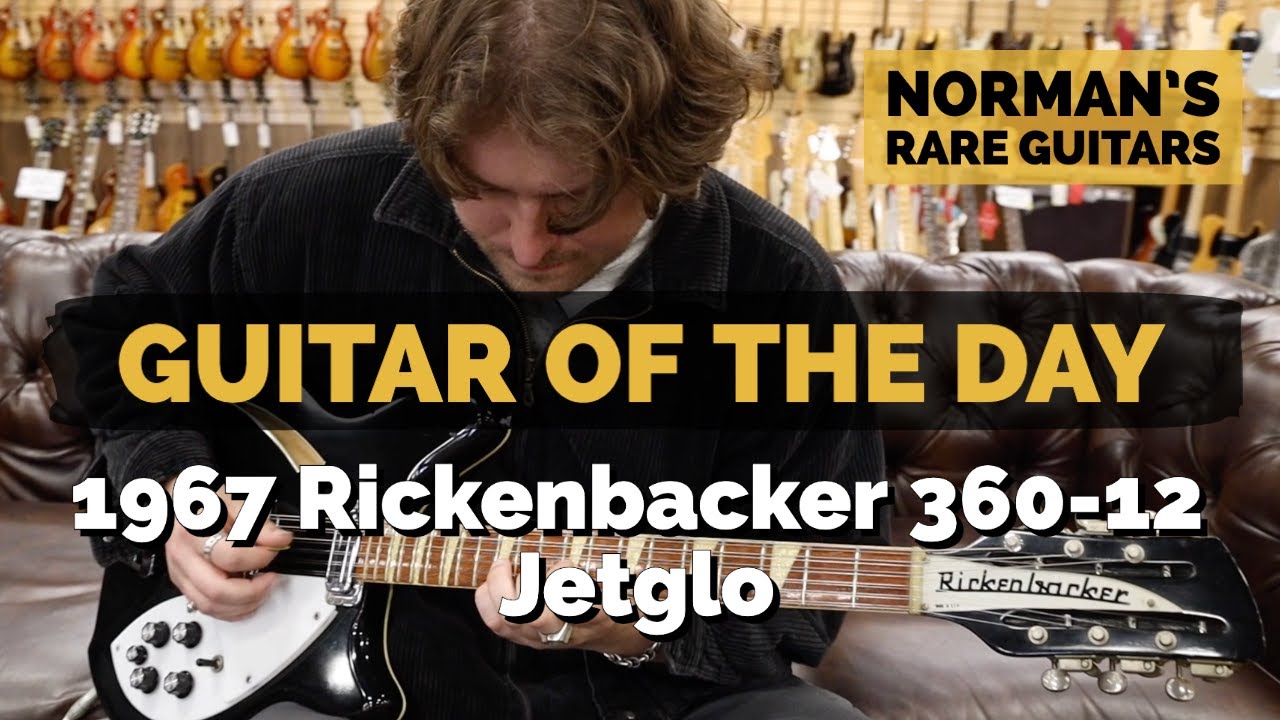 Guitar of the Day: 1967 Rickenbacker 360-12 Jetglo | Norman's Rare Guitars
