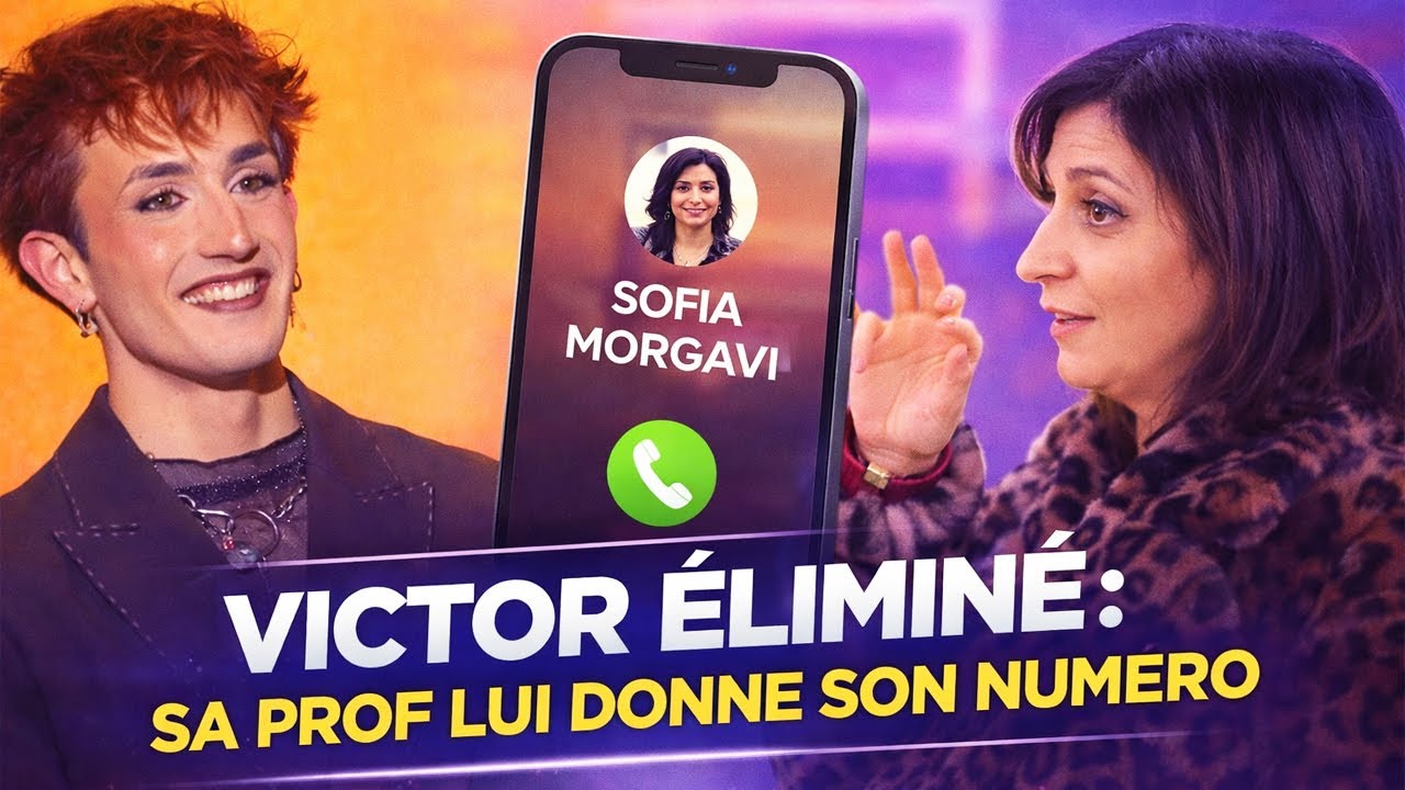 Star Academy : Éliminé, Victor reçoit un message choc de Sofia Morgavi en coulisses