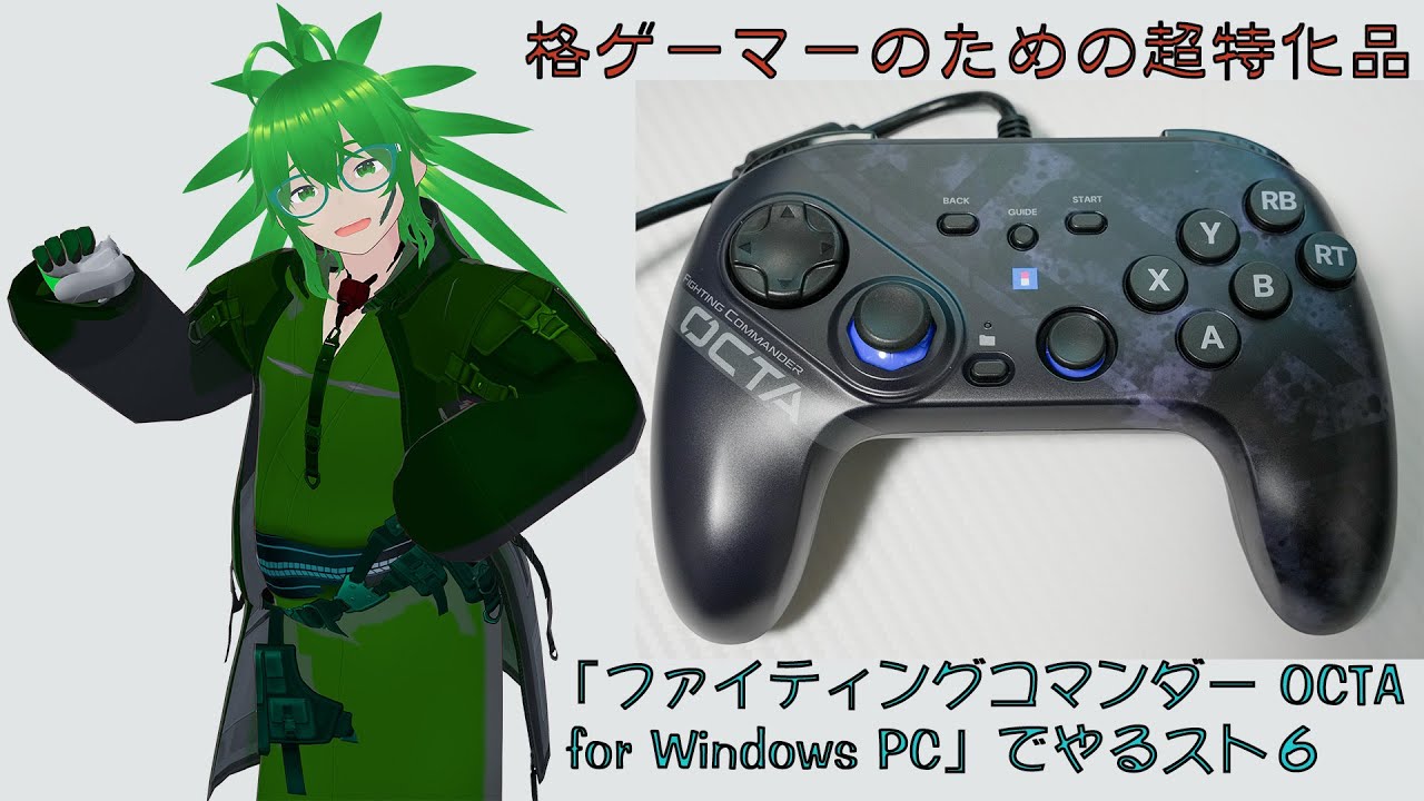 結局買ってしまったよ！　格ゲーマー究極の一品「ファイティングコマンダー OCTA for Windows　PC」を使ってみた