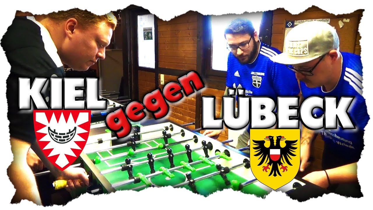 Schlacht am Tischkicker - Kiel gegen Lübeck