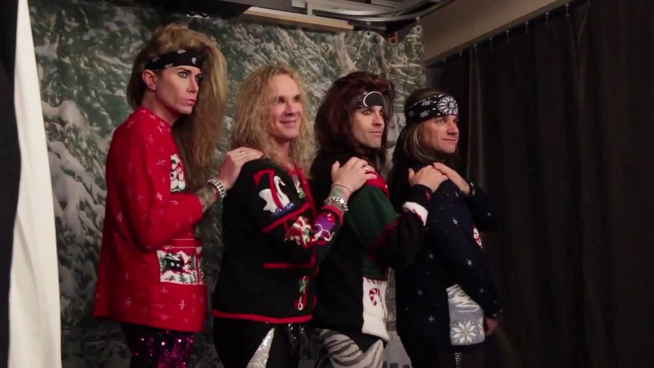 Steel Panther -  2014 Holiday Card Shoot!