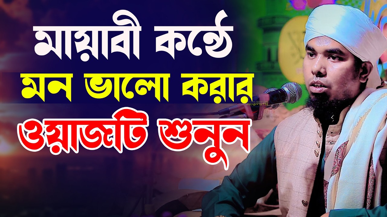 মায়াবী কন্ঠে ওয়াজ শুনুন | মুফতী দিলাওয়ার আইয়ূবী