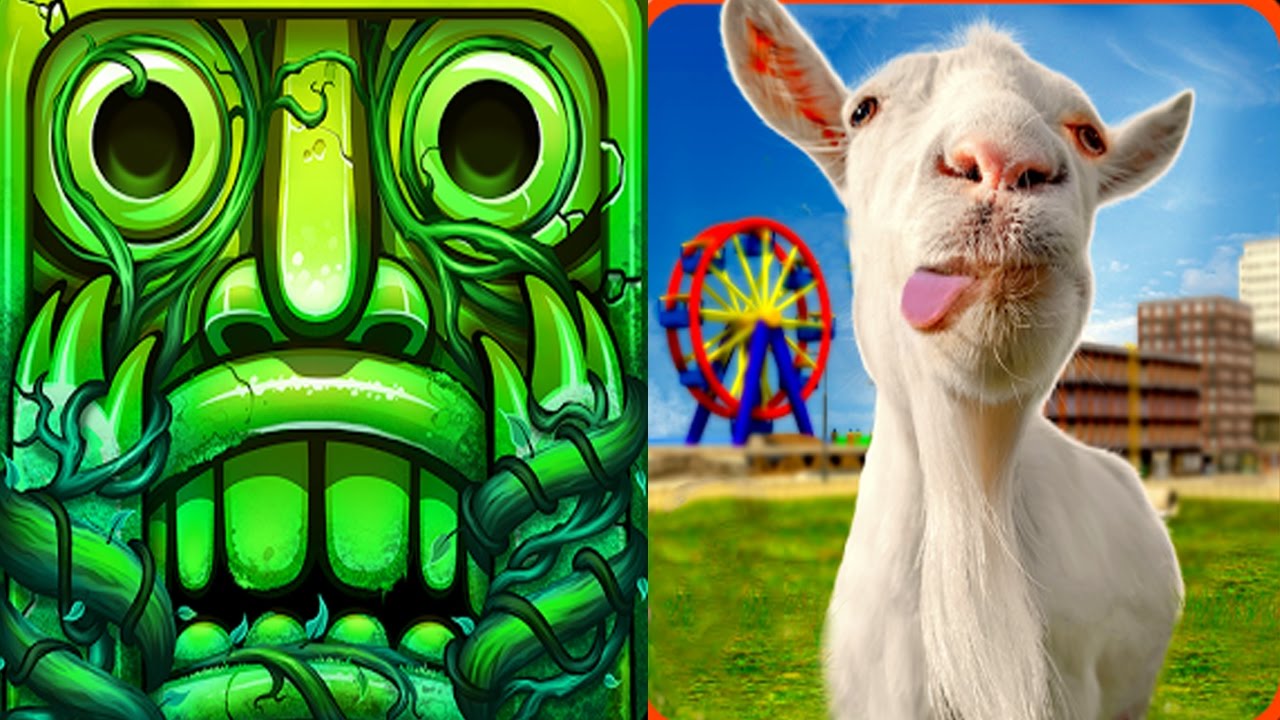 Temple Run 2 Blazing Sands VS Crazy Goat Reloaded 2016 Android iPad iOS Gameplay HD