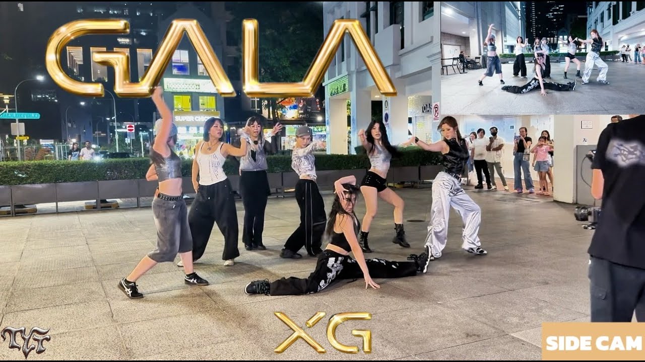 [DANCE IN PUBLIC | SIDE CAM] XG - GALA in Singapore by TYT DANCE CREW