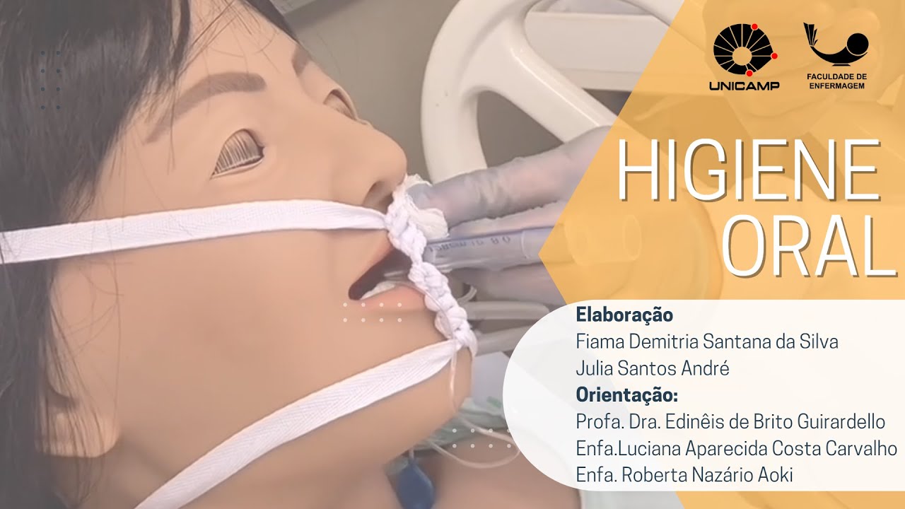 Técnica de higienização da cavidade oral e tubo endotraqueal