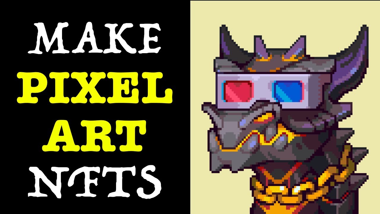 ✅ How To Create NFT Pixel Art Collections in 2024 (FREE & EASY) No Photoshop