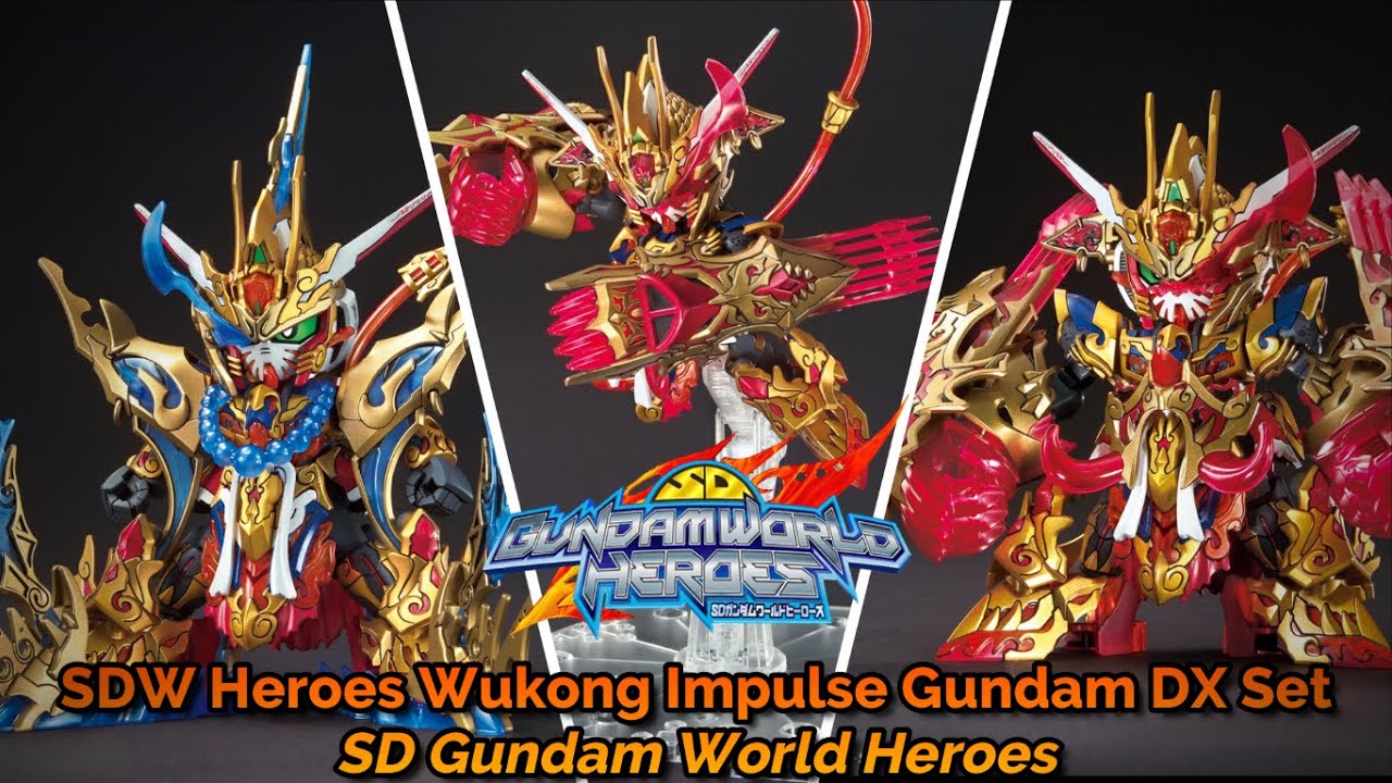 SDW Heroes Wukong Impulse Gundam DX Set / SD Gundam World Heroes - Release Info