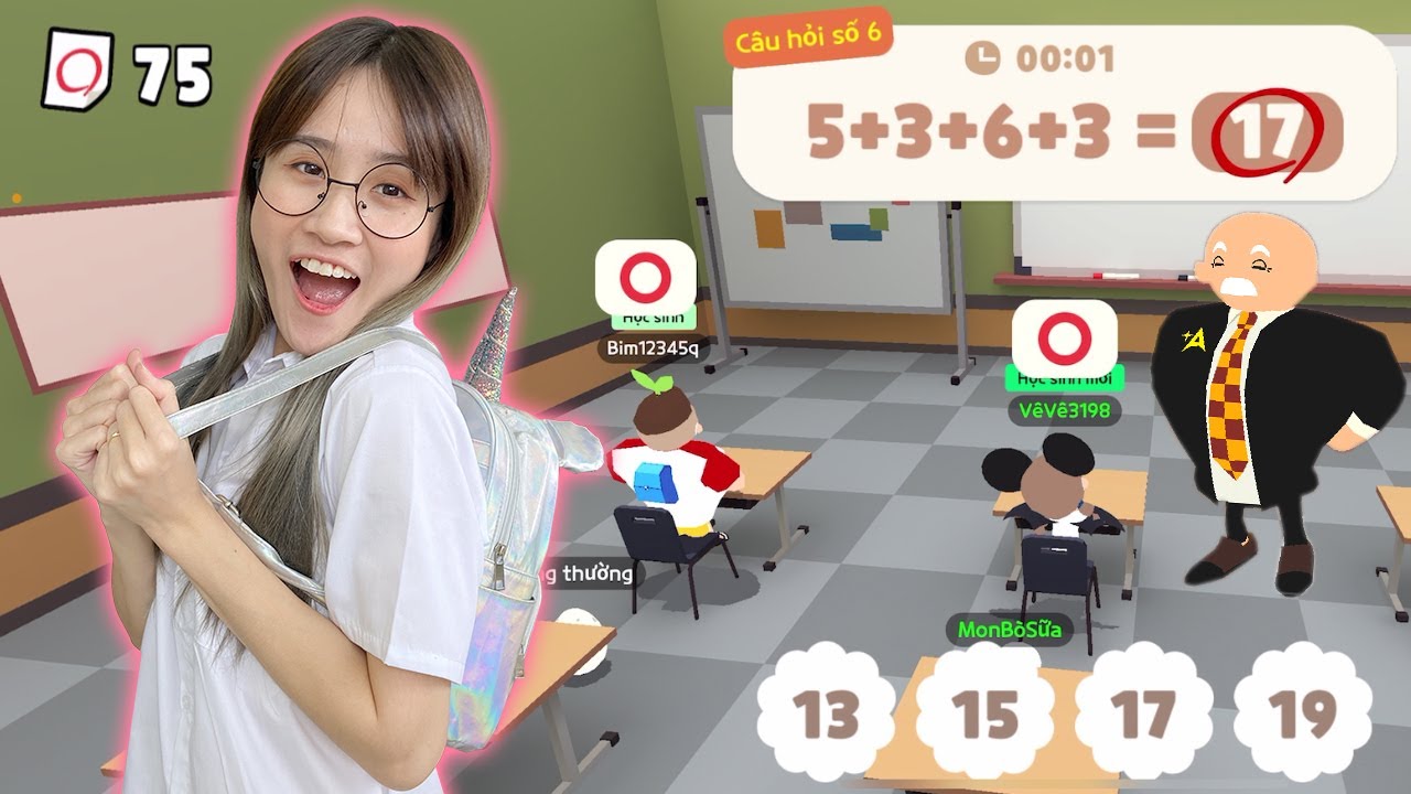Chị Vê Một Ngày Đi Học Trong Play Together - Vê Vê Official