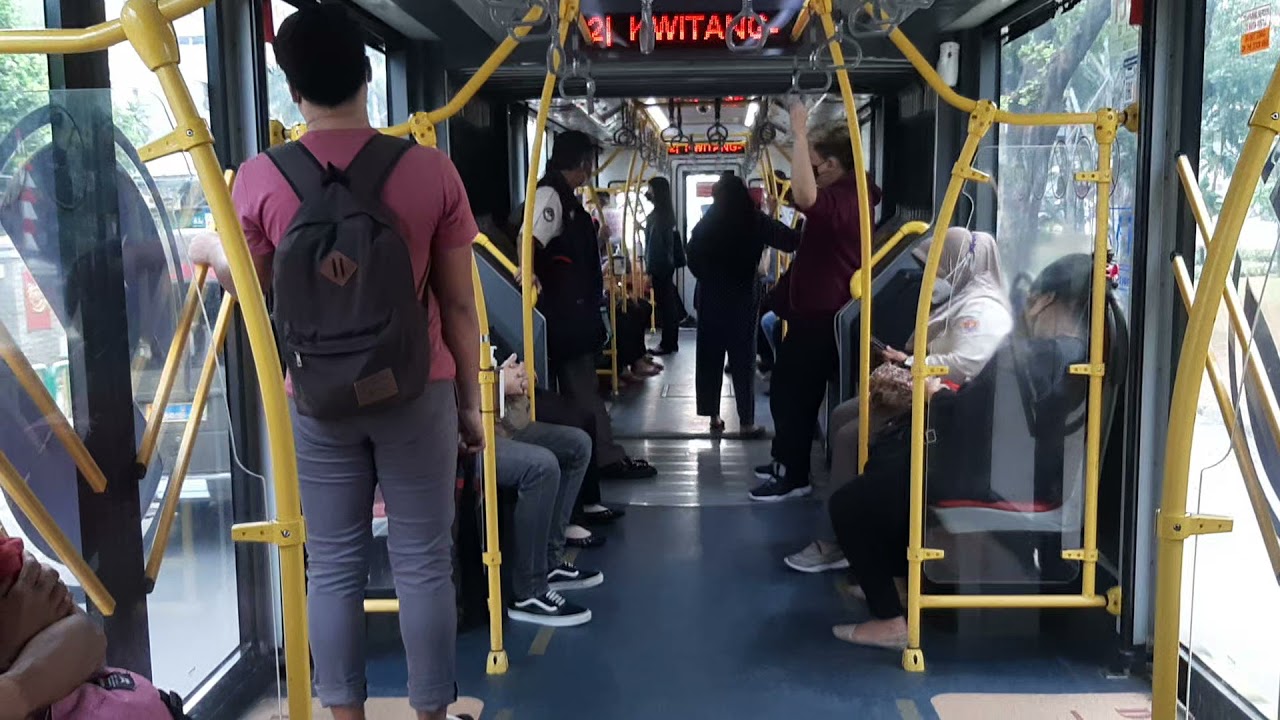 Onboard Scania K320IA Transjakarta Koridor 2 Full Trip (Harmoni - Pulo Gadung 1)