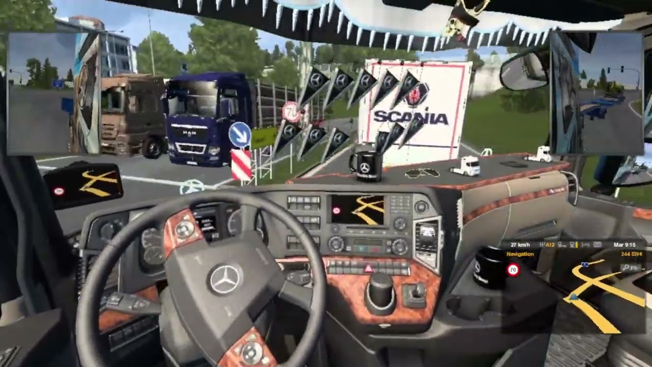 Euro Truck Simulator 2 erturt à dortmund