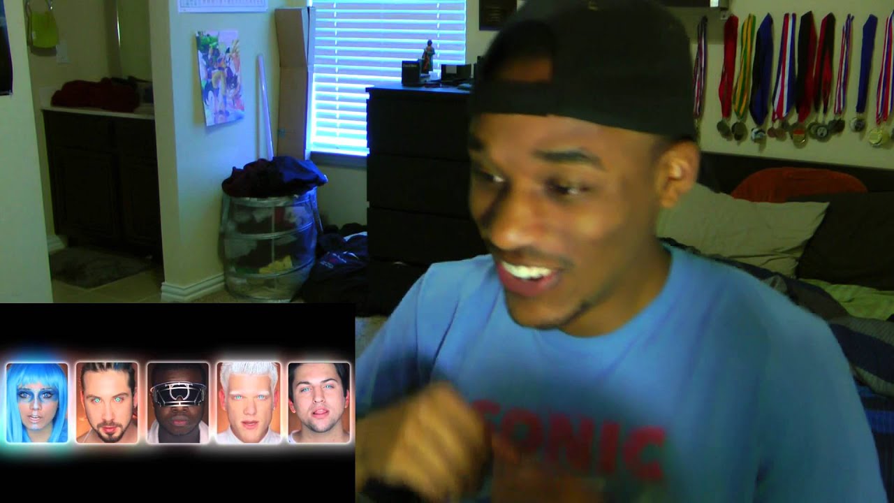 REACTION VIDEO!!!! PENTATONIX DAFT PUNK.... THEM BLUE EYES THO!!