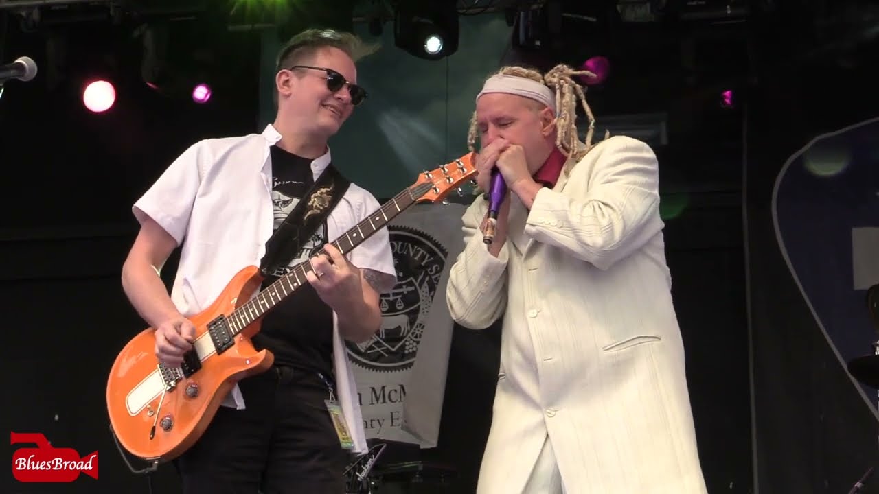Jason Ricci and the Bad Kind • Baked Potato • NY State Blues Festival • Syracuse, NY 6-17-23