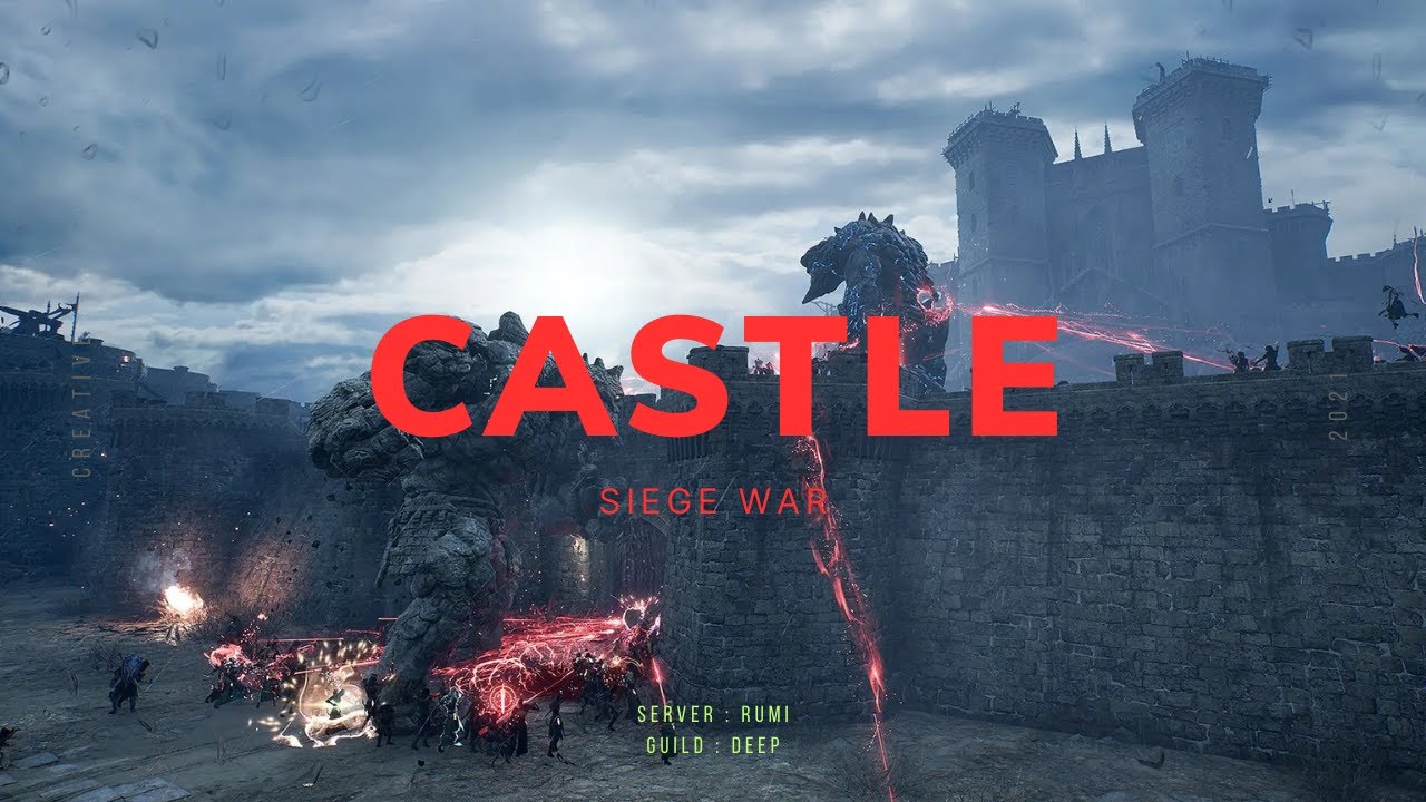 Throne And Liberty - Castle Siege WAR ! Kale Savaşı Server : Rumi  / Guild Deep & Allies