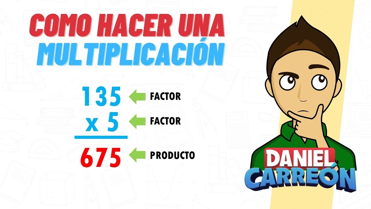 COMO HACER UNA MULTIPLICACI&Oacute;N Super f&aacute;cil  - Para principiantes