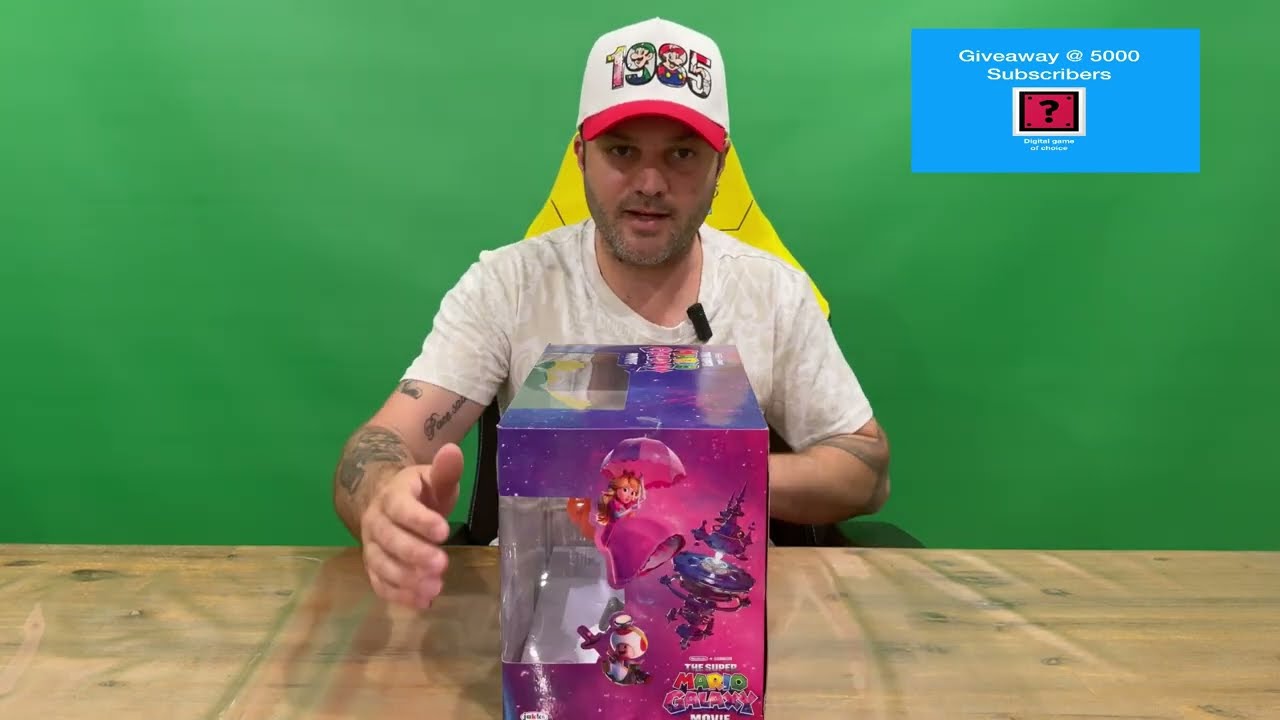 Ep 3238 - The Super Mario Galaxy Movie 13cm Bowser Jr. & Clown Car Set Unboxing