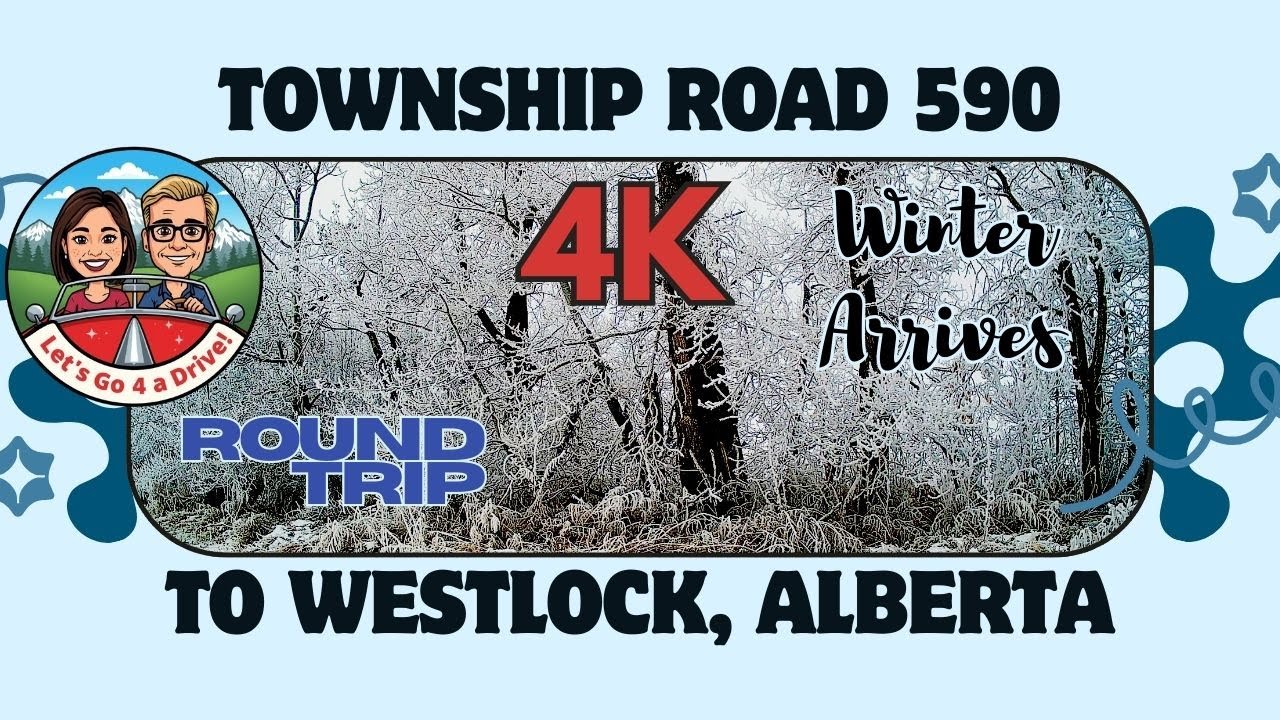 4K HOAR FROST in Westlock County, Alberta Nov 26, 2025 ☃️ #frost #winter #alberta #westlock #vimy