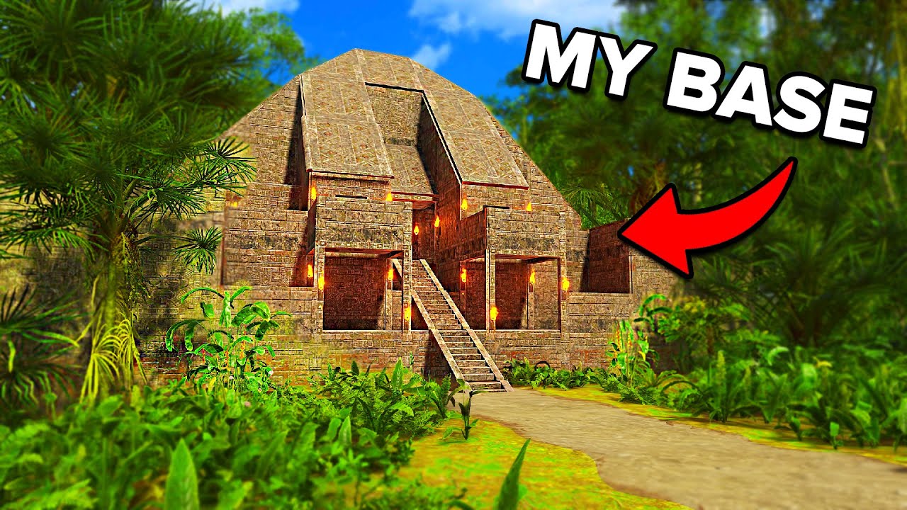 I Built a Hidden Unraidable Temple Base in Rust...