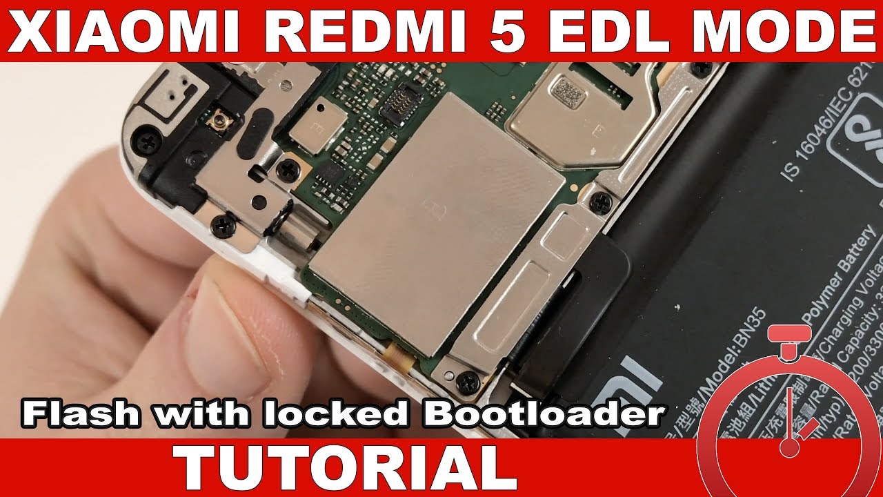 Руководство по Xiaomi Redmi 5: вход в режим EDL и прошивка с заблокированным загрузчиком