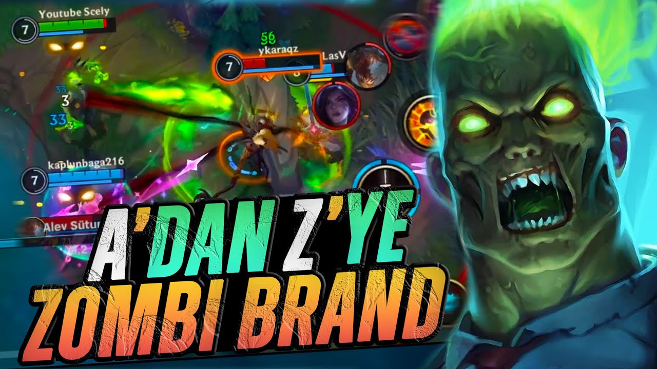 YANMAYAN YER BIRAKMADIM !! ZOMBİ BRAND - Wild Rift