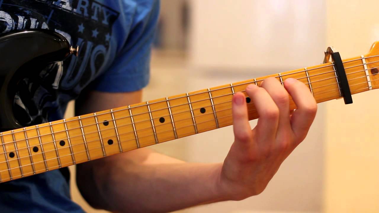 How to play Shakira - Underneath Your Clothes on guitar (Right version)
