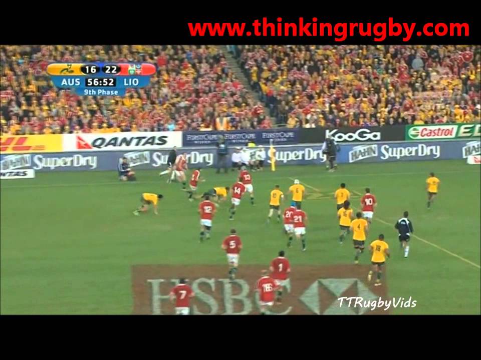 British & Irish Lions 2013 Tour: Australia vs British & Irish Lions test 3