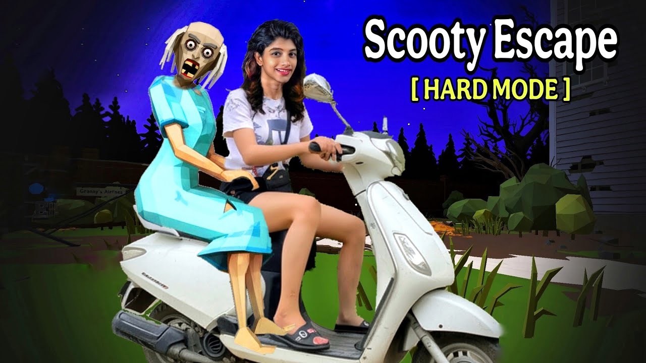 Mad Granny Scooty Escape [Hard Mode]