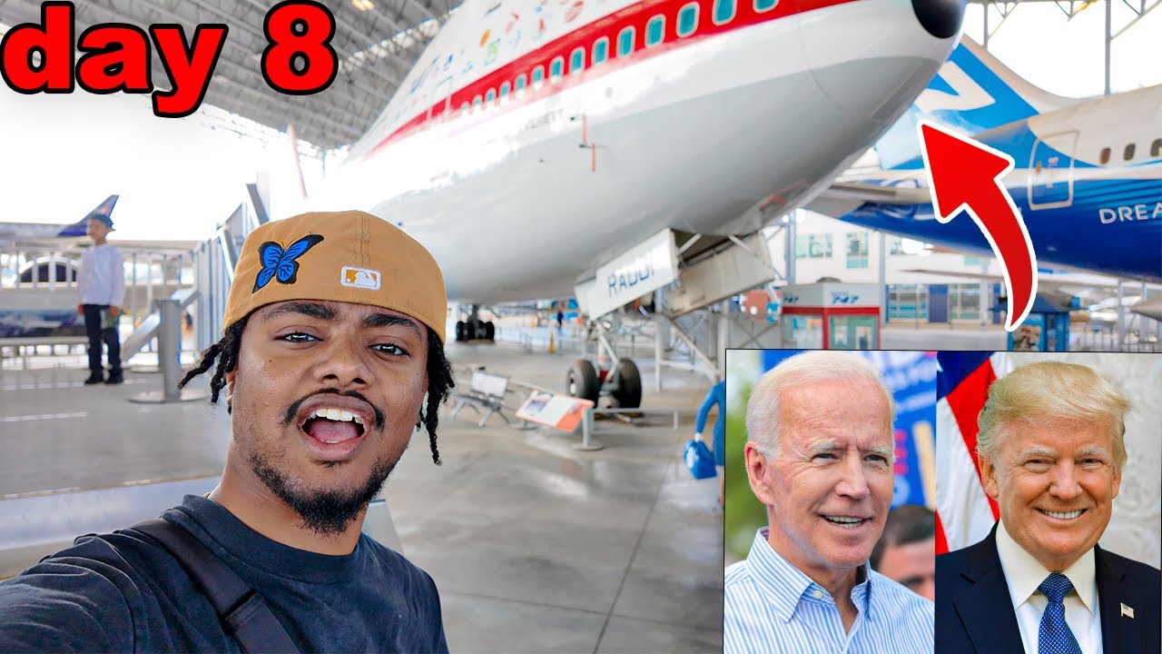 የ አሜሪካ ፕሬዘዳንት plane ውስጥ ገባሁ || boeing museum