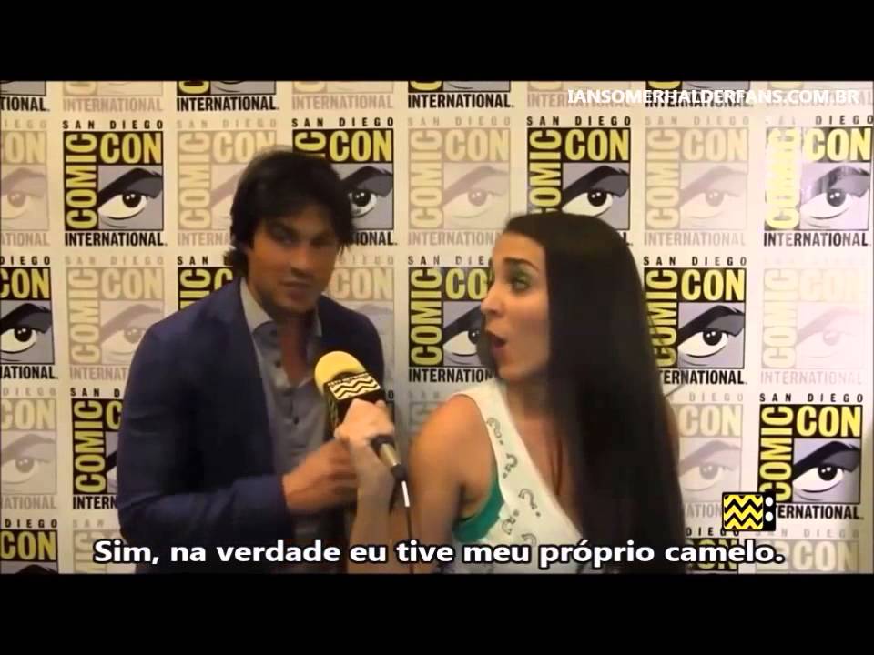 Ian Somerhalder em entrevista para a AfterBuzz TV na Comic-Con 2015 [LEGENDADO]