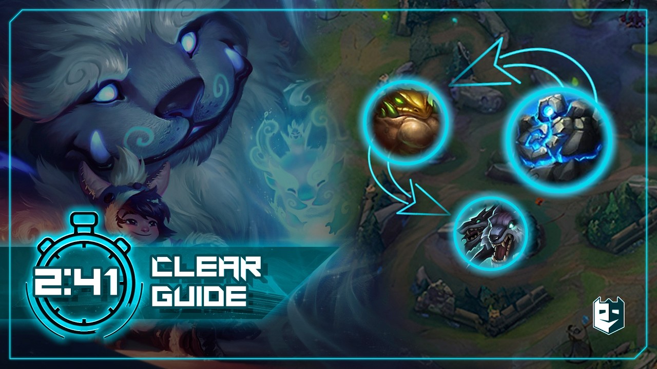 Nunu & Willump Full Clear Guide &ndash; 2:41 Blue Start Jungle Path (Explained)