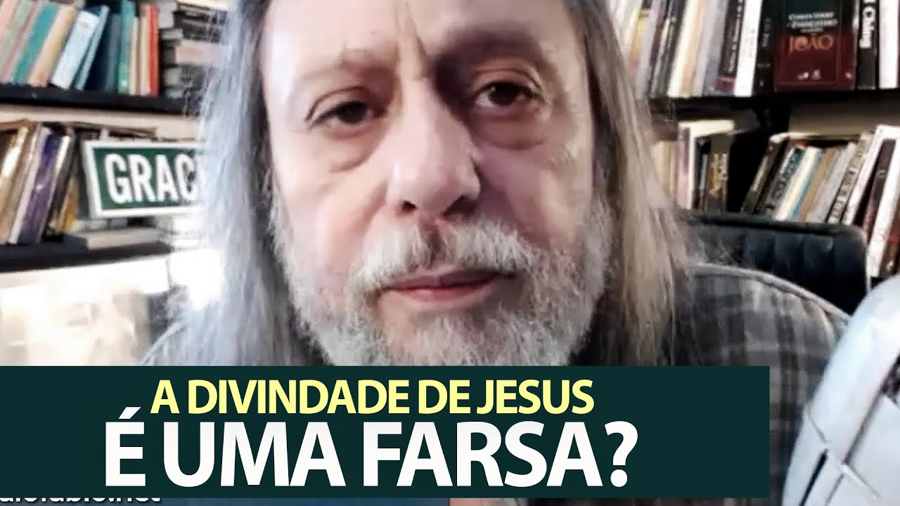 O Prof. Fábio Sabino disse que a divindade de Jesus é uma farsa?