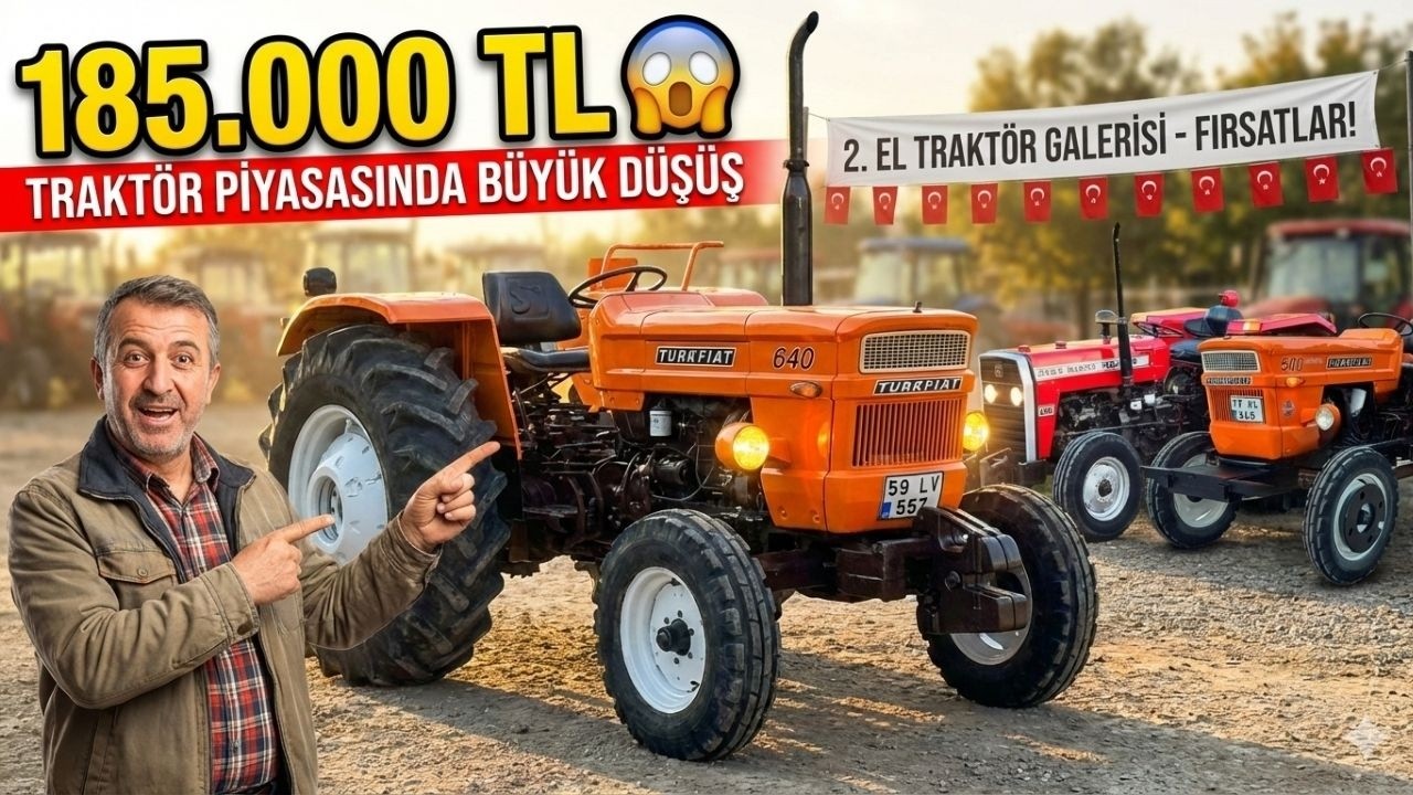 PİYASA ÇALKALANIYOR! 335.000 TL’YE TRAKTÖR KALDI MI? (Güncel Fiyatlar) | 2. El Traktör Fiyatları