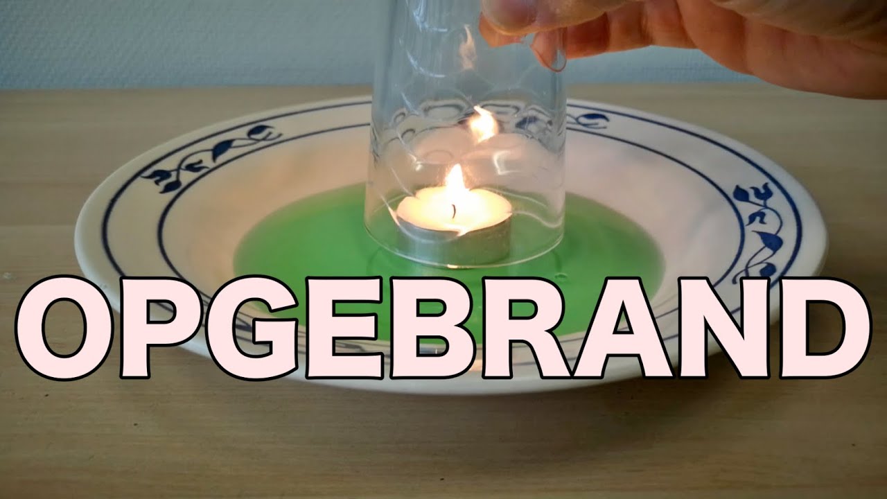 PROEFJE - opgebrand
